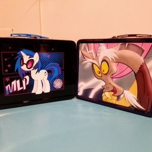 Cool DJ-Pon3 lunchbox/storage tin! Discord SOLD